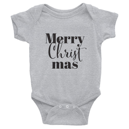 Merry CHRIST mas Infant Bodysuit