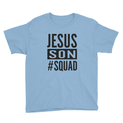 Jesus Son #Squad Youth Short Sleeve T-Shirt