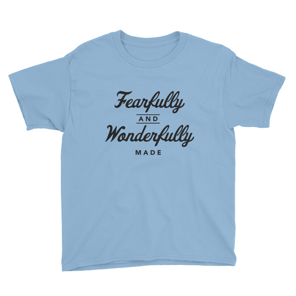 Fearfully and Wonderfully Made Youth Short Sleeve T-Shirt
