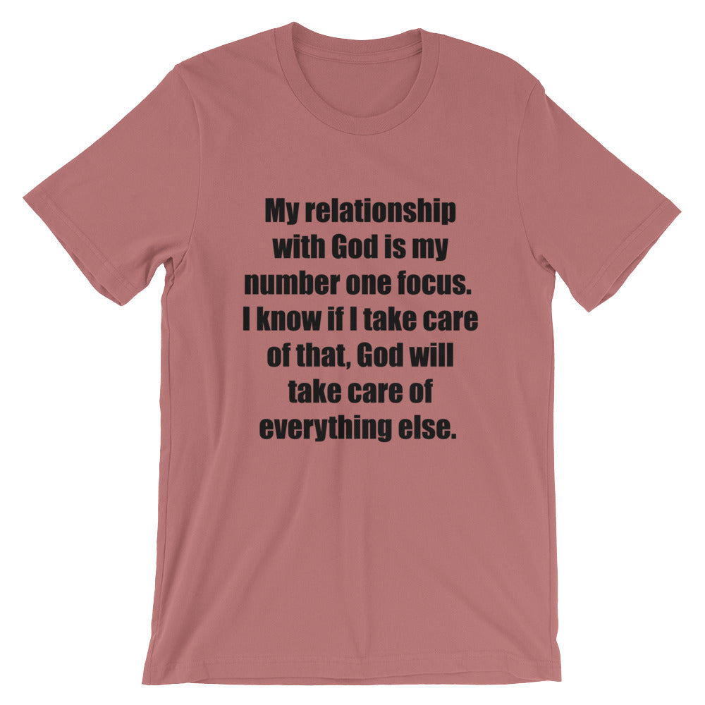 Relationship with God Unisex T-Shirt