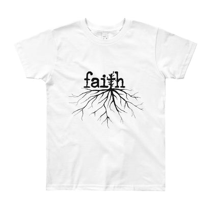 FAITH tree Youth Short Sleeve T-Shirt