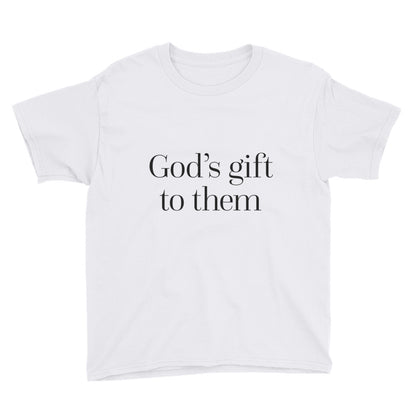 God's gift the them - Youth Short Sleeve T-Shirt