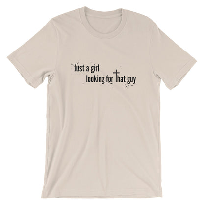 Just a Girl Looking Unisex T-Shirt