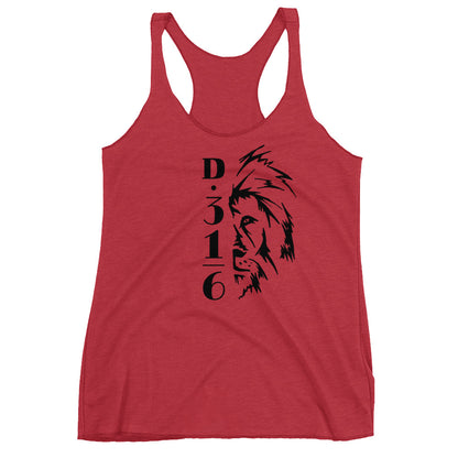 Deuteronomy 3:16Women's Racerback Tank