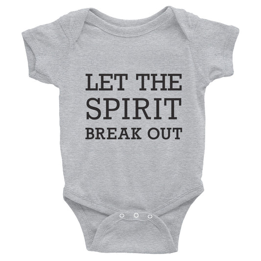 Spirit break out Infant Bodysuit