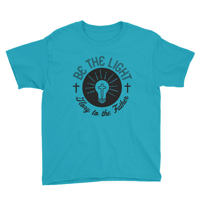 Be the Light retro Youth Short Sleeve T-Shirt