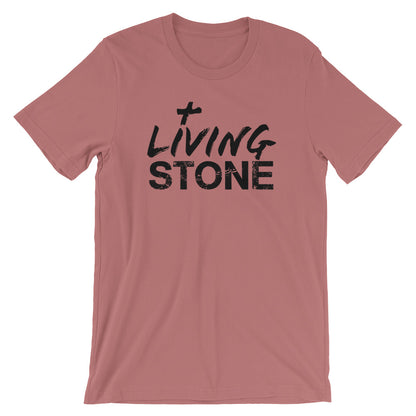 Living Stone Unisex Short Sleeve Jersey T-Shirt with Tear Away Label