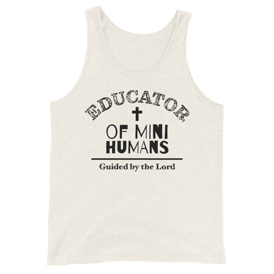 Teacher guided by the Lord Unisex  Tank Top