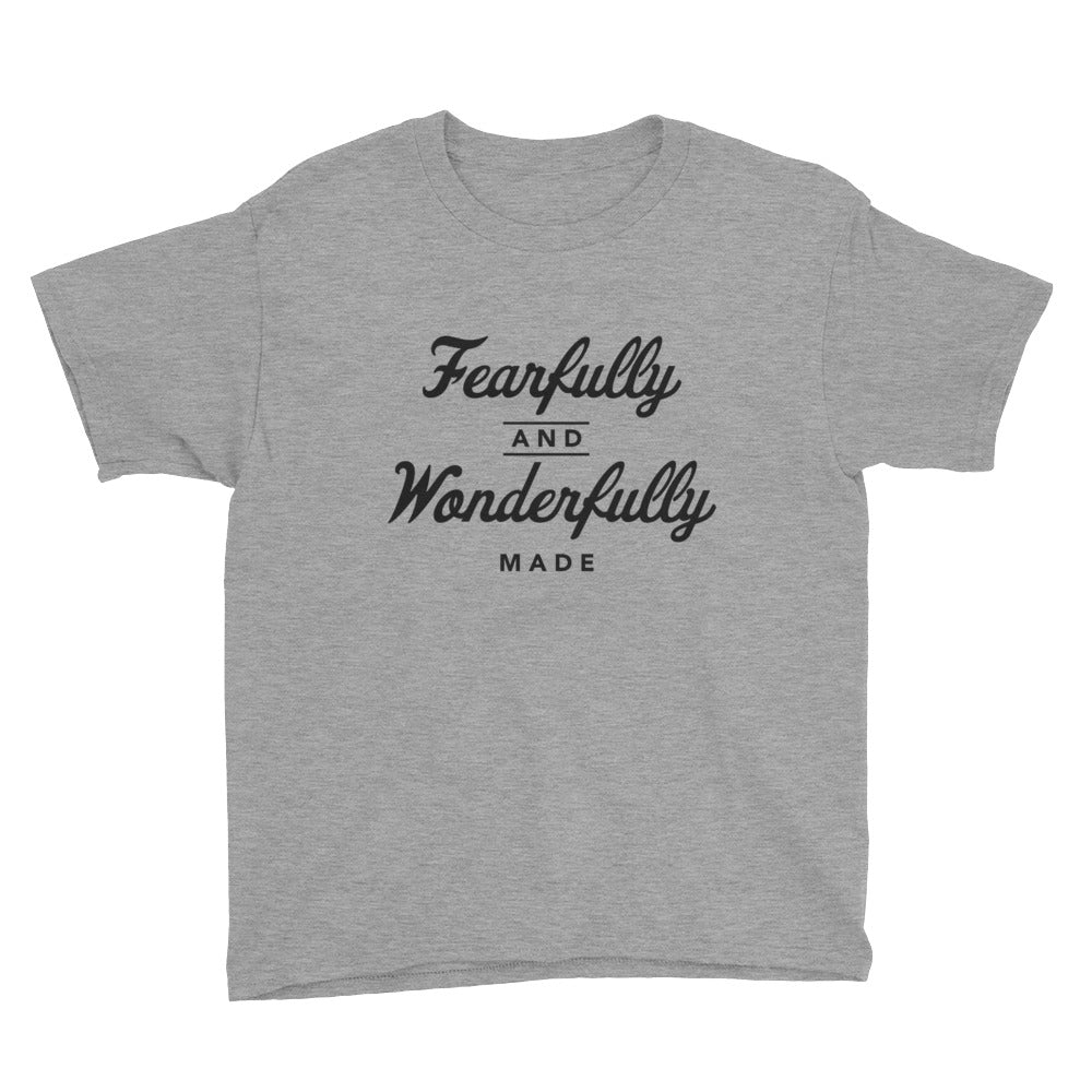 Fearfully and Wonderfully Made Youth Short Sleeve T-Shirt