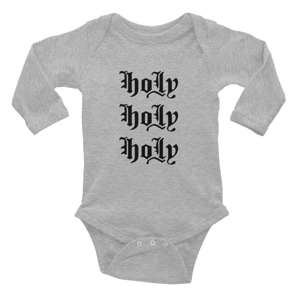 Holy Holy Holy Long Sleeve Onesie