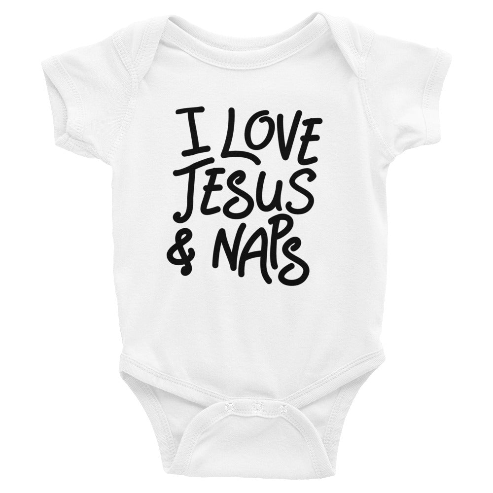 Jesus and Naps Onesie