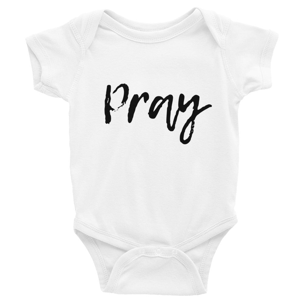 Pray script Infant Bodysuit