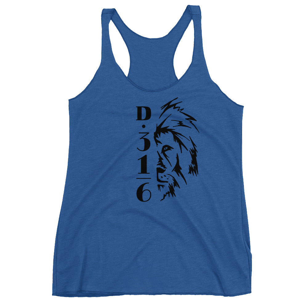 Deuteronomy 3:16Women's Racerback Tank