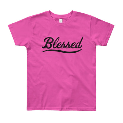 Vintage Blessed Youth Short Sleeve T-Shirt