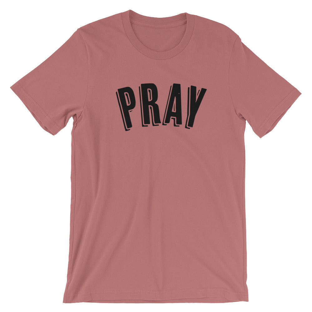 Pray outline Unisex T-Shirt