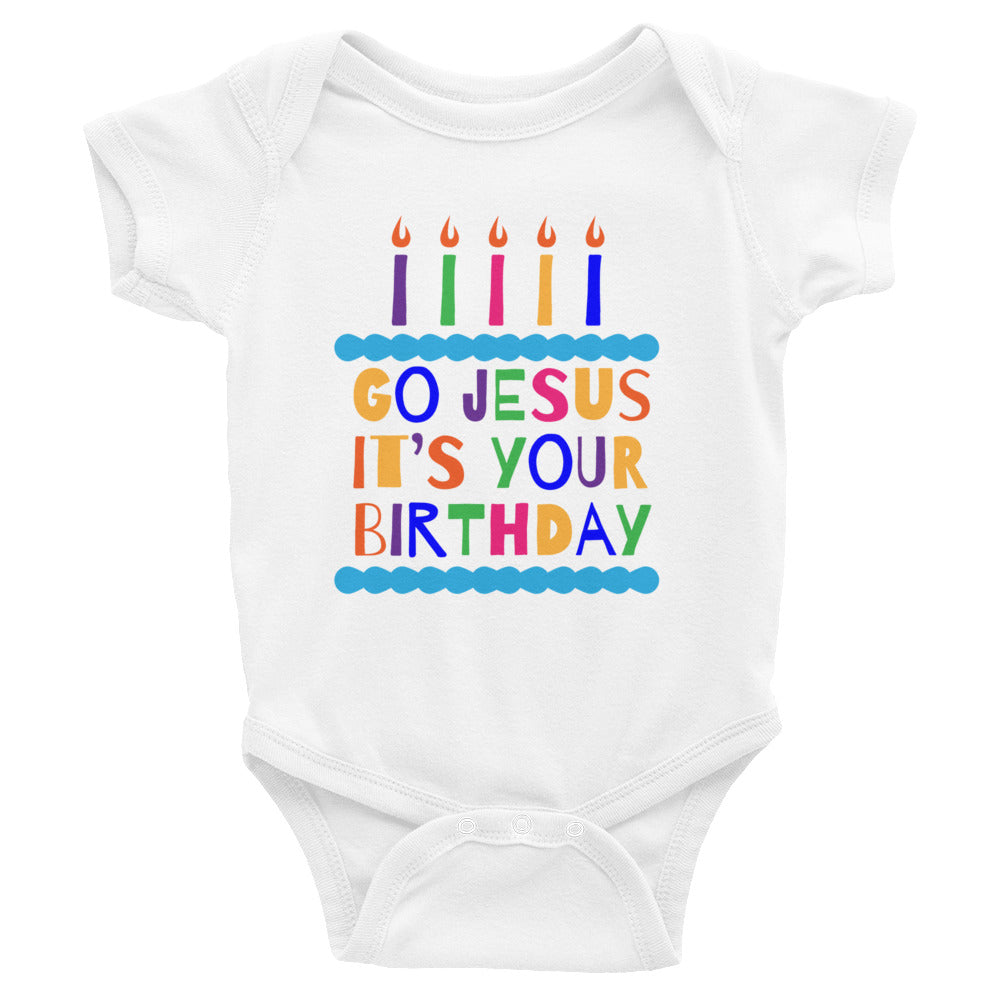 Jesus Birthday Infant Bodysuit