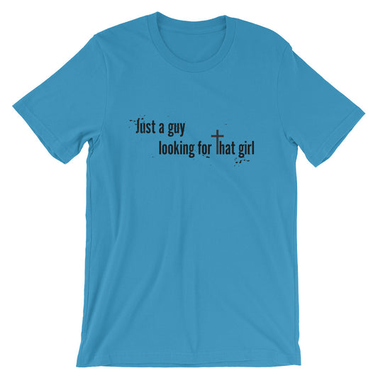 Just a Guy Looking Unisex T-Shirt