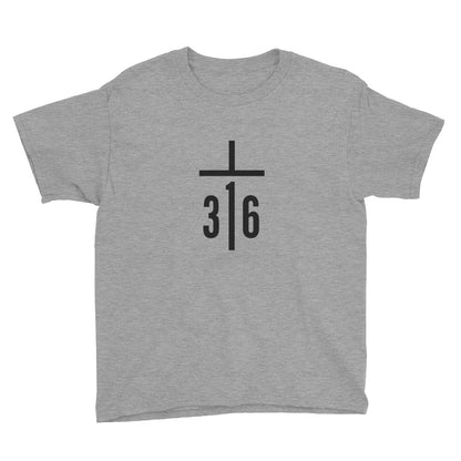 John 3:16 Youth Short Sleeve T-Shirt