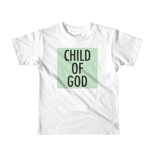 Child of God in Mint Toddler Tee
