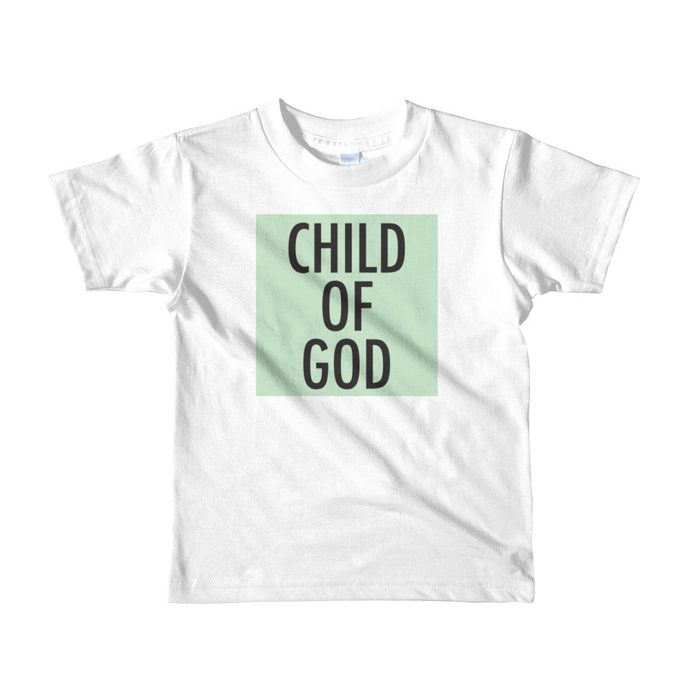 Child of God in Mint Toddler Tee