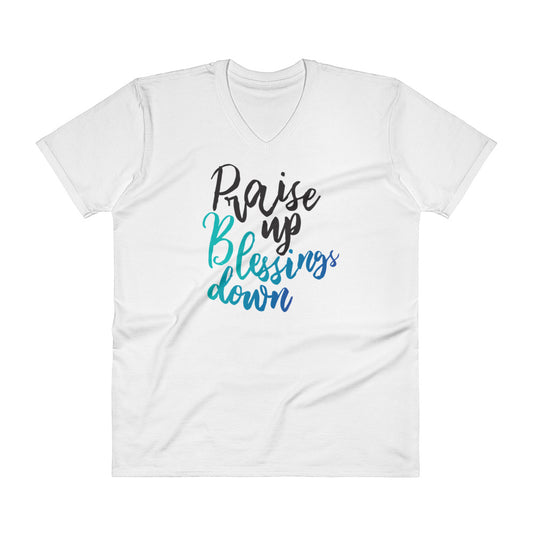 Praise Up V-Neck Tee