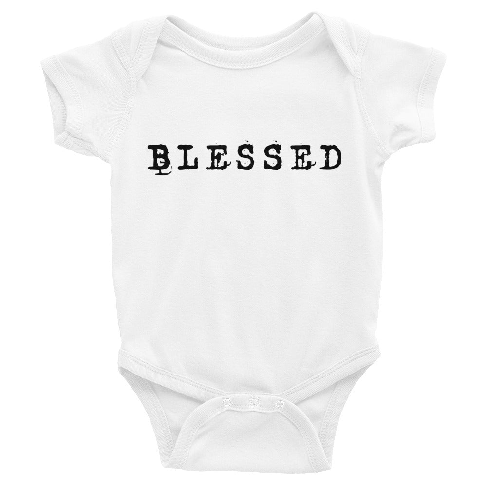 Blessed typed Infant Bodysuit