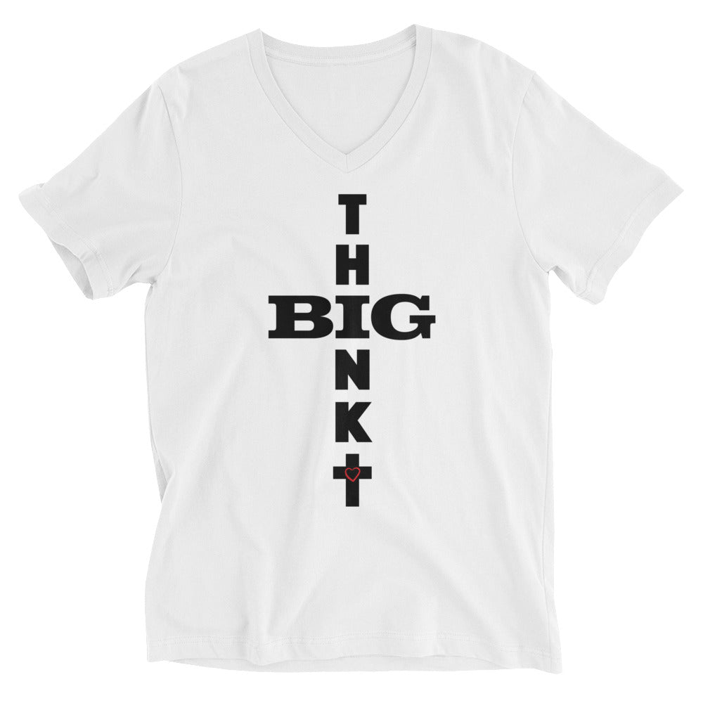 Think Big Unisex V Neck