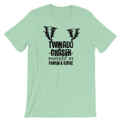Twinado Chaser - Powered by Prayer Unisex T-Shirt