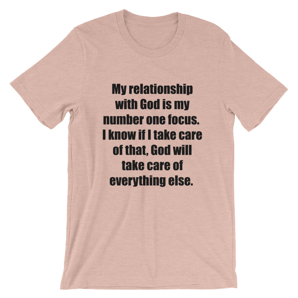 Relationship with God Unisex T-Shirt