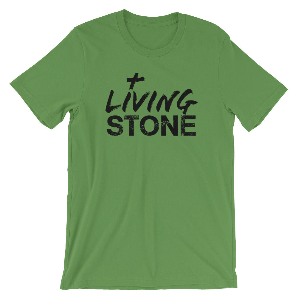 Living Stone Unisex Short Sleeve Jersey T-Shirt with Tear Away Label