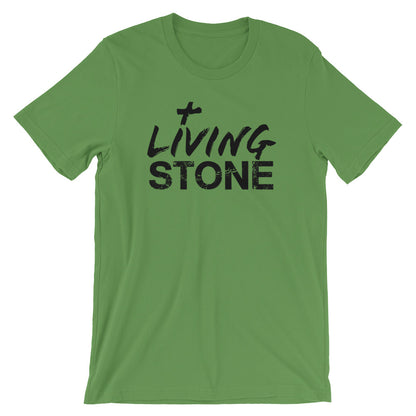 Living Stone Unisex Short Sleeve Jersey T-Shirt with Tear Away Label