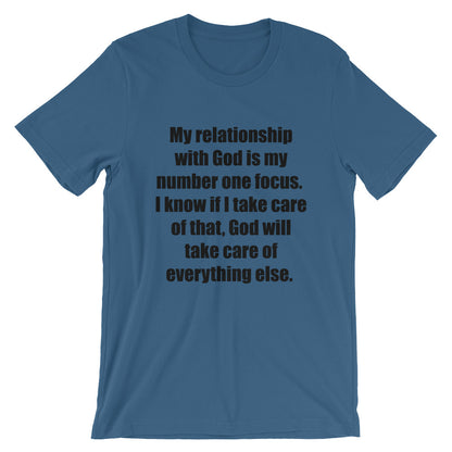 Relationship with God Unisex T-Shirt