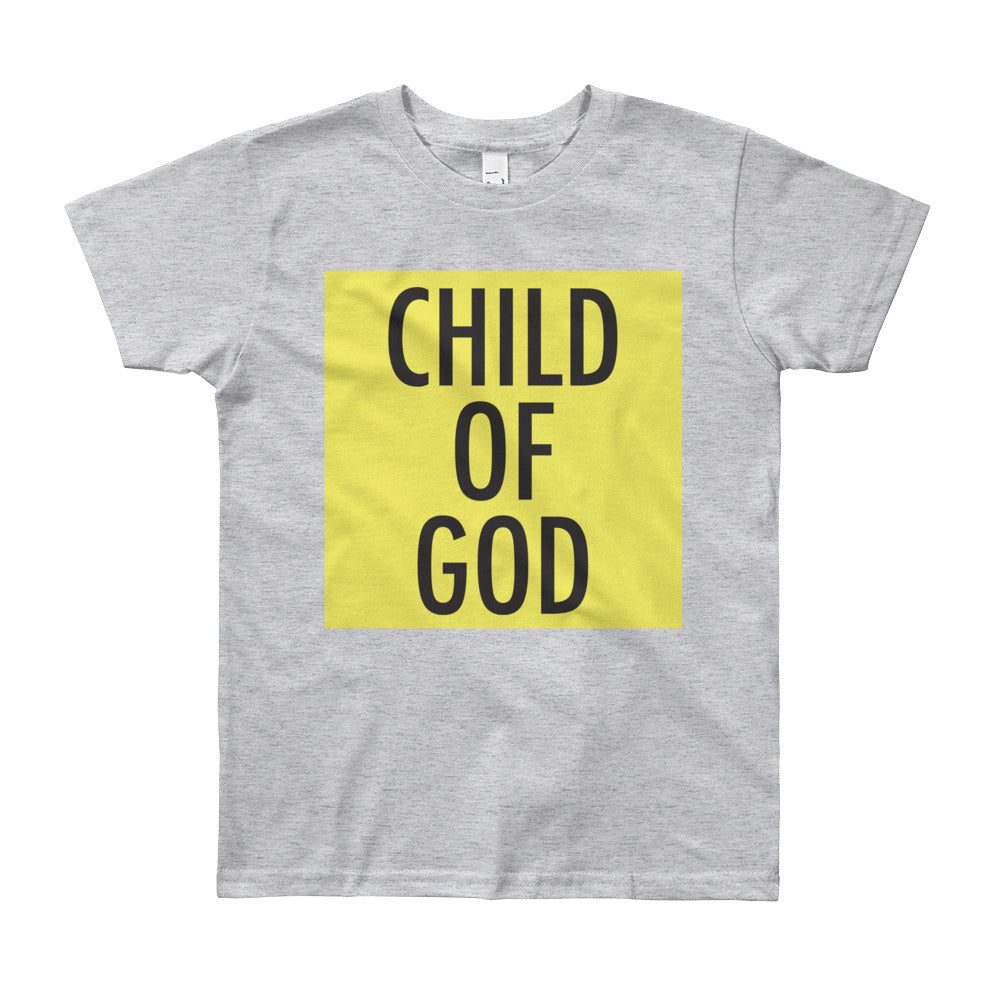 Child of God in Yellow Youth Tee