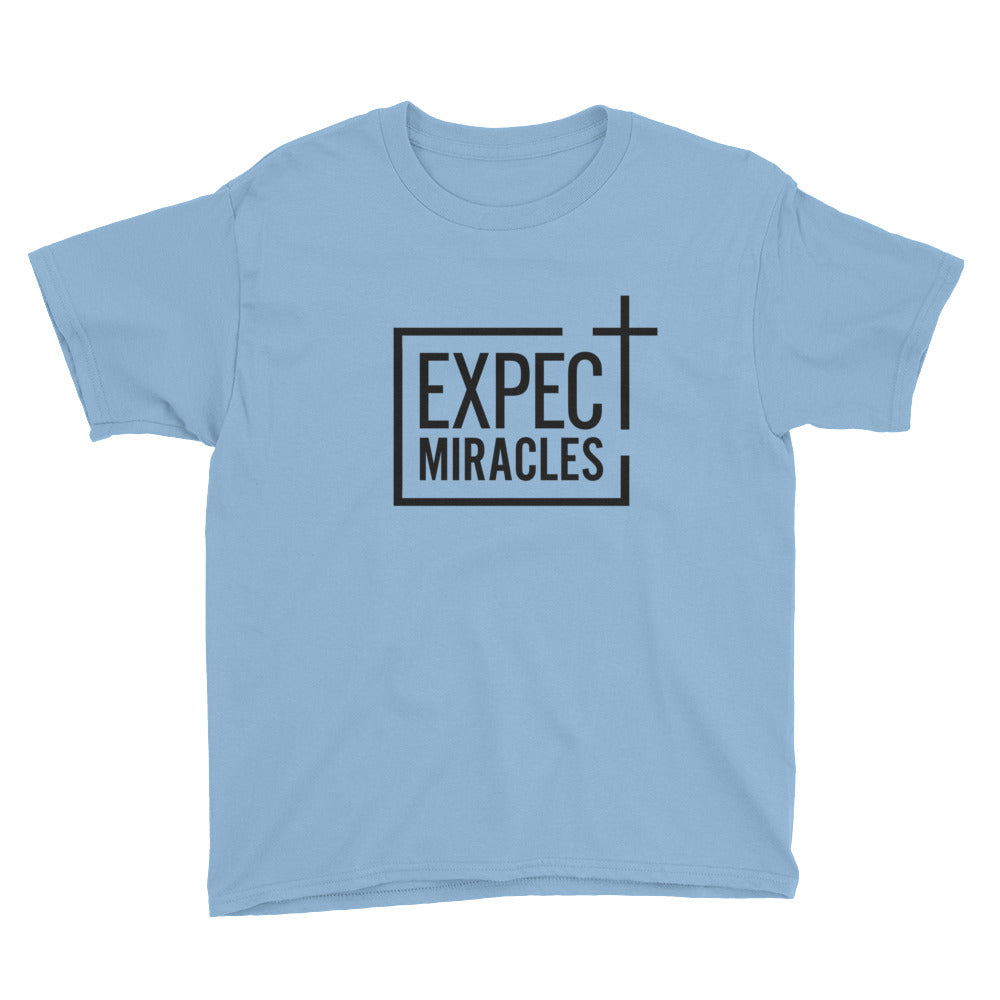 Expect Miracles Youth Short Sleeve T-Shirt