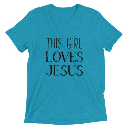 This Girl Loves Jesus Unisex Tee