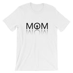 Mom Shadow Unisex Short Sleeve Jersey T-Shirt with Tear Away Label