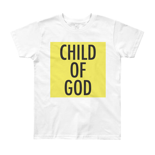 Child of God in Yellow Youth Tee