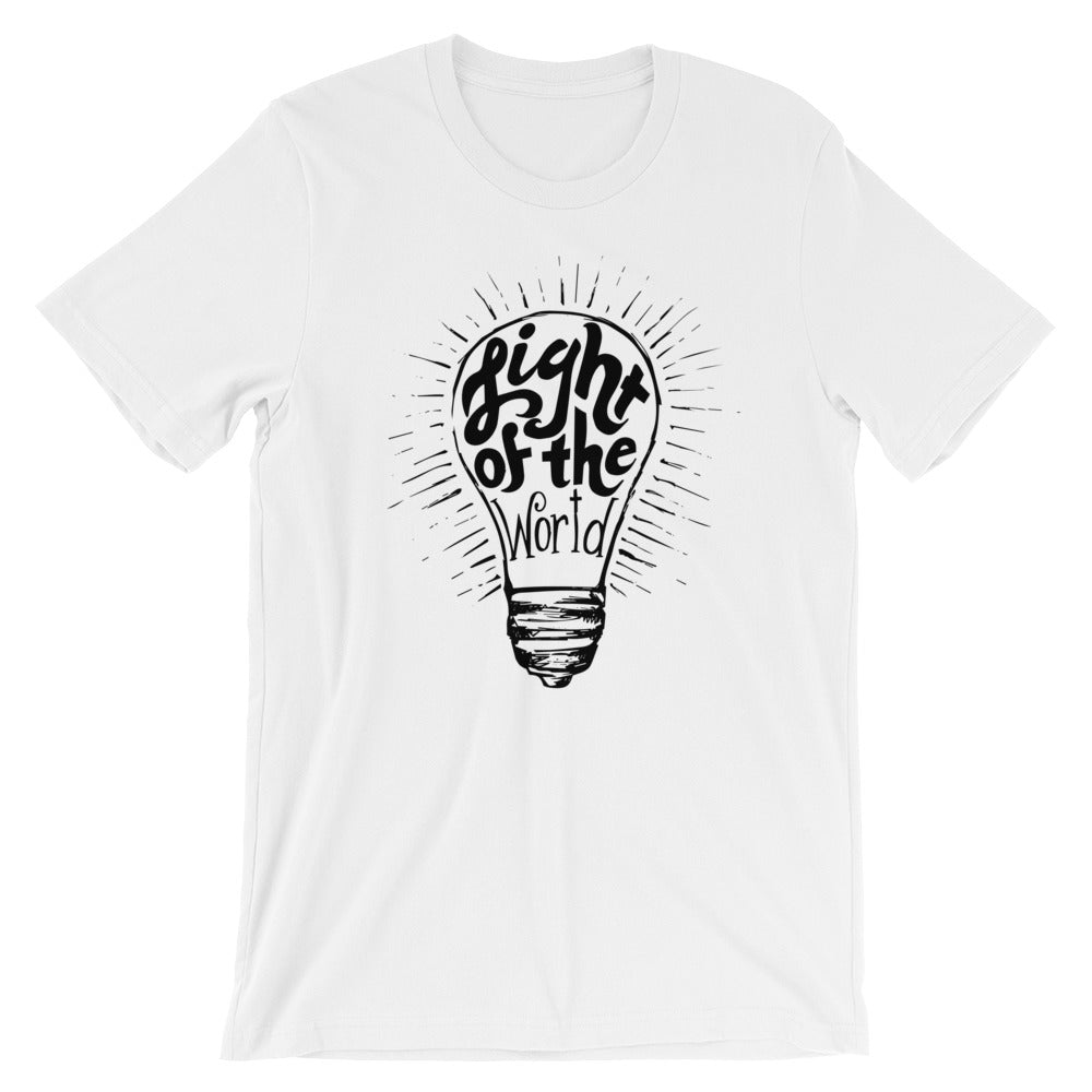 Light of the World Unisex Short Sleeve Jersey T-Shirt with Tear Away Label