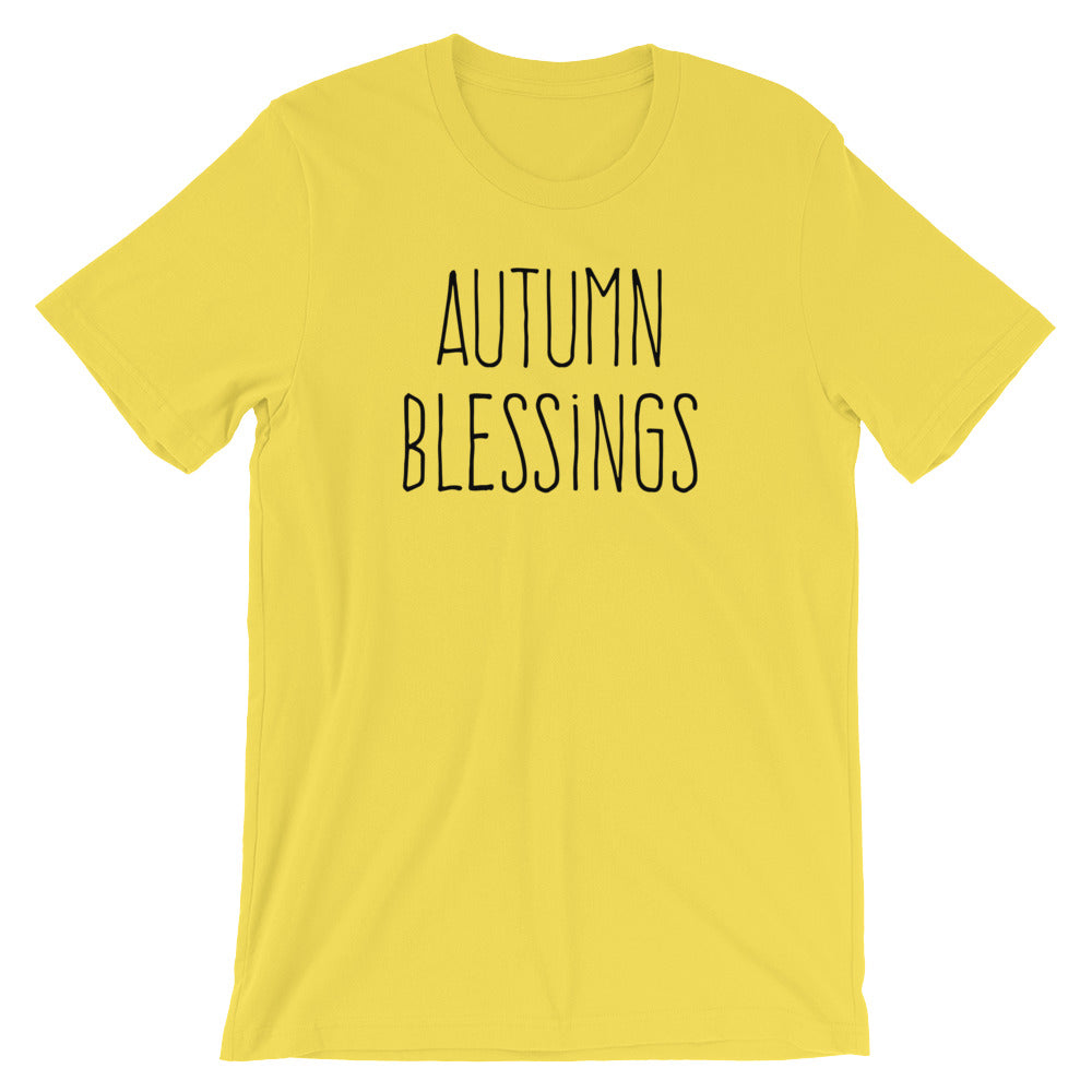 Autumn Blessings Unisex T-Shirt