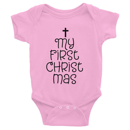 My first Christmas Infant Bodysuit