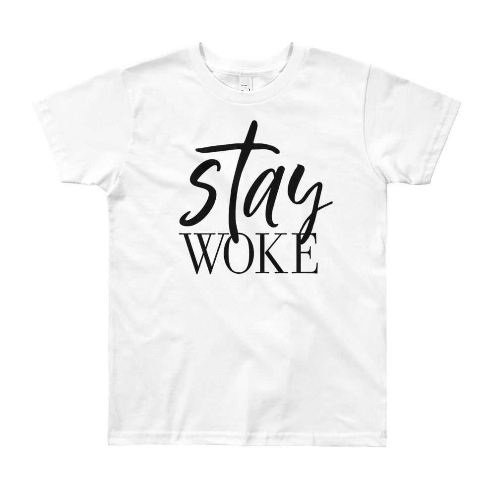 Stay Woke Youth Short Sleeve T-Shirt