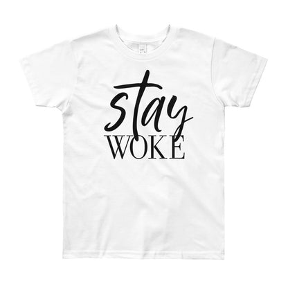 Stay Woke Youth Short Sleeve T-Shirt