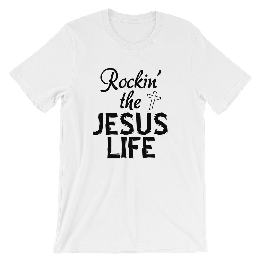 Rockin' The Jesus Life Short-Sleeve Unisex T-Shirt