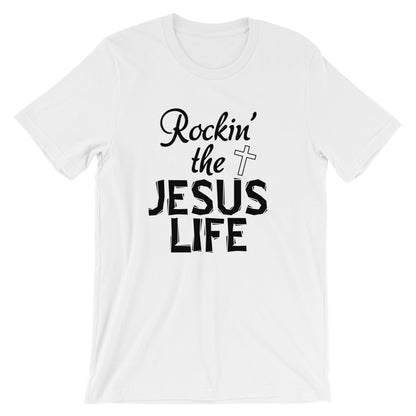 Rockin' The Jesus Life Short-Sleeve Unisex T-Shirt