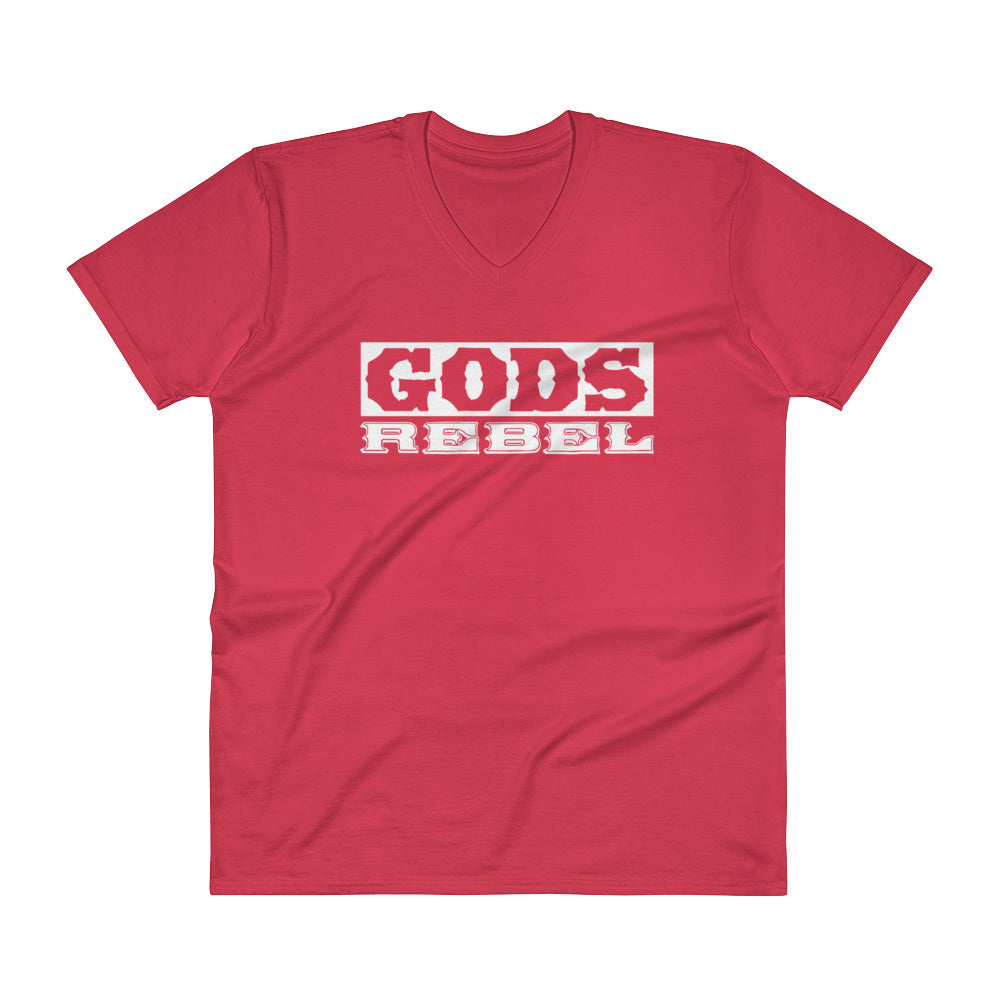 Gods Rebel V-Neck T-Shirt