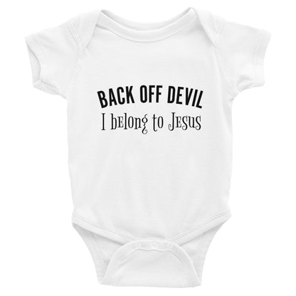 Back off Devil Infant Bodysuit