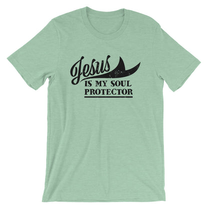 Soul Protector Unisex Short Sleeve Jersey T-Shirt with Tear Away Label