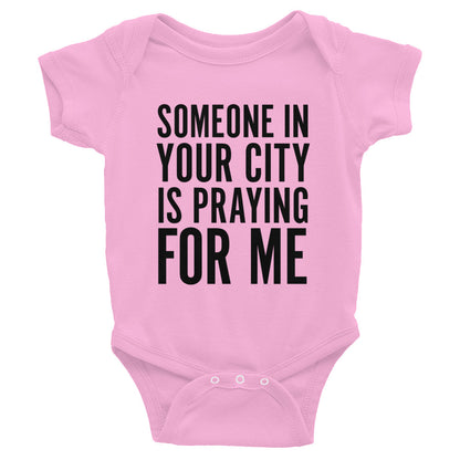 Praying for me Infant Bodysuit