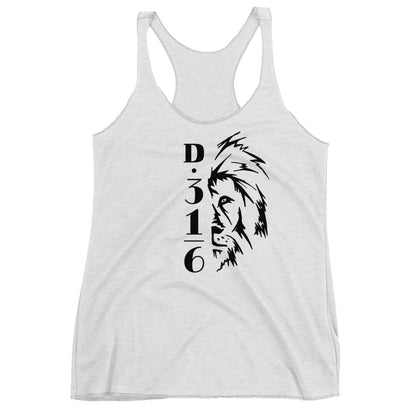 Deuteronomy 3:16Women's Racerback Tank