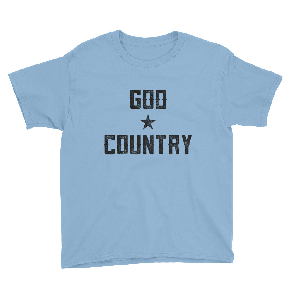 God Country Youth Short Sleeve T-Shirt